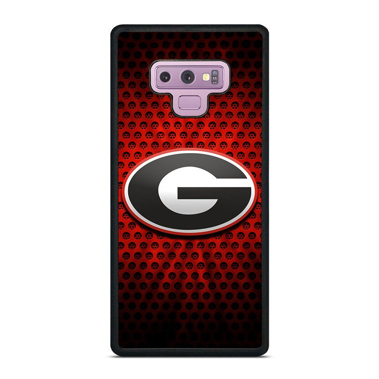 UGA GEORGIA BULLDOGS LOGO  Samsung Galaxy Note 9 Case Cover