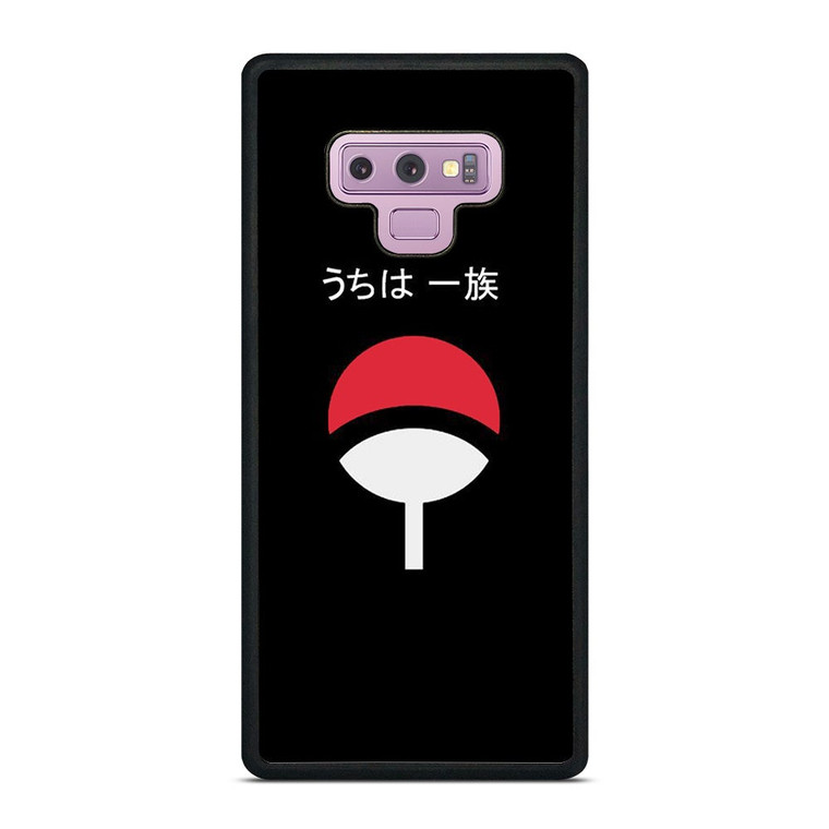 UCHIHA CLAN LOGO MINIMALIST Samsung Galaxy Note 9 Case Cover