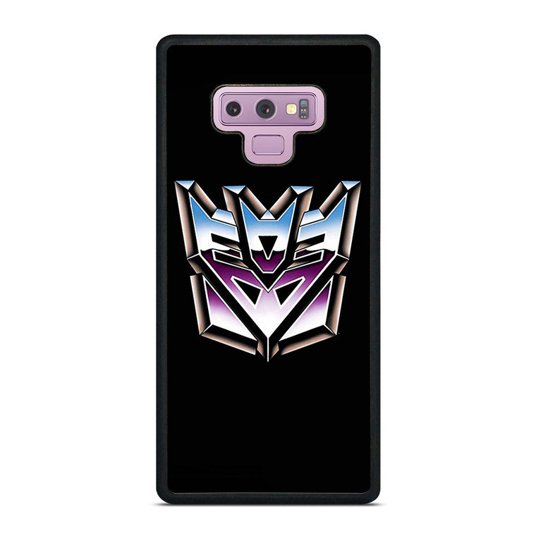 TRANSFORMERS DECEPTICONS LOGO Samsung Galaxy Note 9 Case Cover