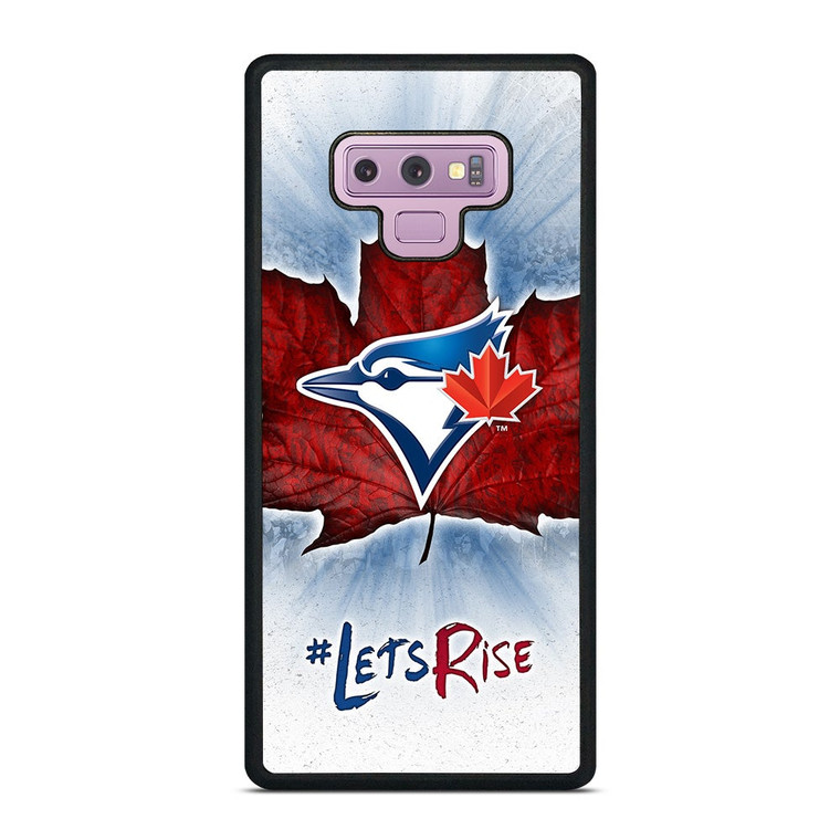 TORONTO BLUE JAYS LETS RISE Samsung Galaxy Note 9 Case Cover