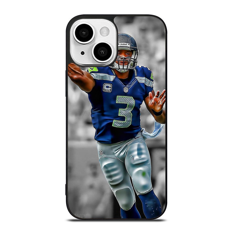 RUSSELL WILSON SEATTLE SEAHAWK iPhone 13 Mini Case Cover