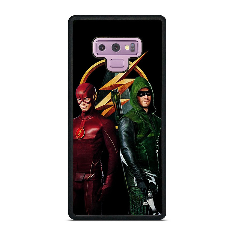 THE FLASH VS GREEN ARROW DC Samsung Galaxy Note 9 Case Cover