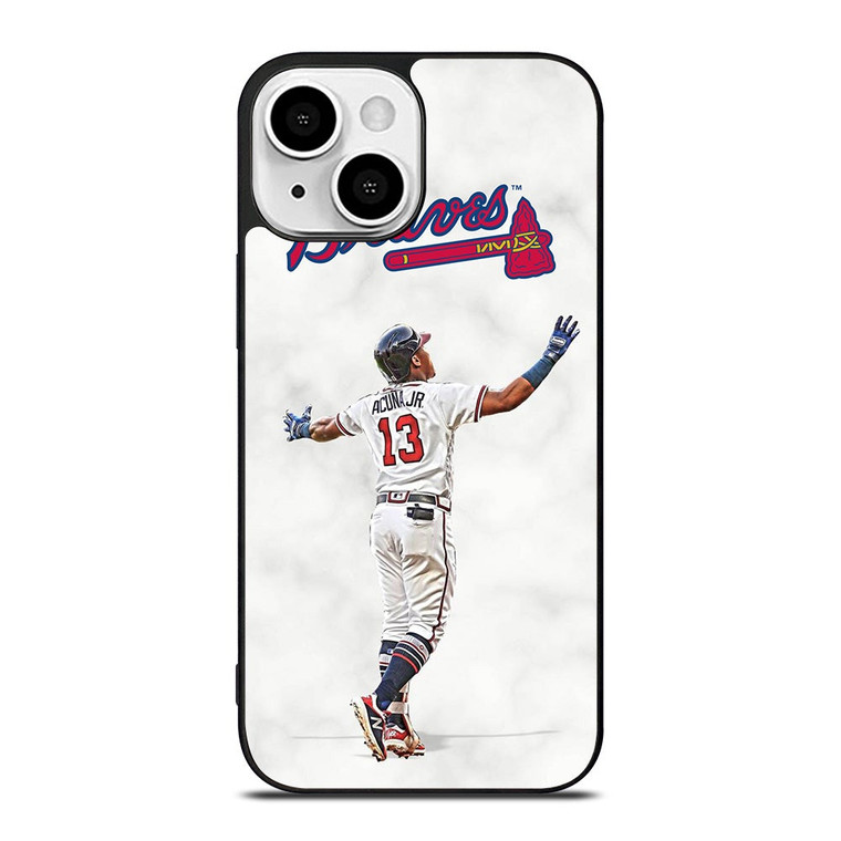 RONALD ACUNA JR MARBLE ATLANTA BRAVES iPhone 13 Mini Case Cover RONALD ACUNA JR MARBLE ATLANTA BRAVES iPhone 13 Mini Case Cover