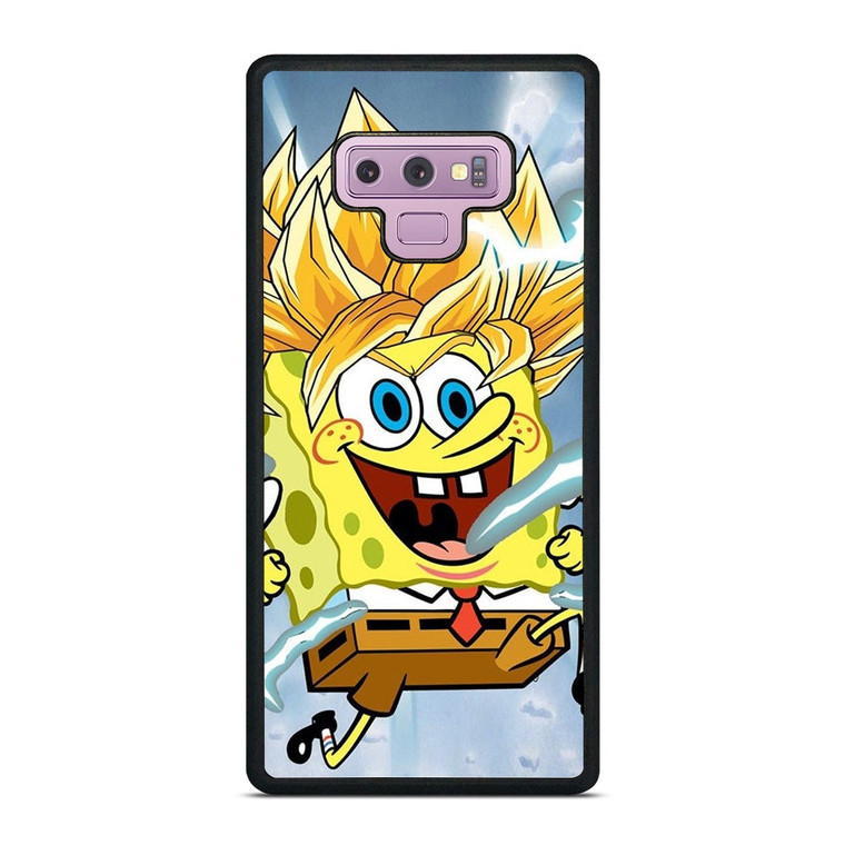 SPONGEBOB DRAGON BALL SAIYAN Samsung Galaxy Note 9 Case Cover