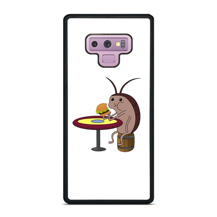 SPONGEBOB COCKROACH EAT PATTY Samsung Galaxy Note 9 Case Cover