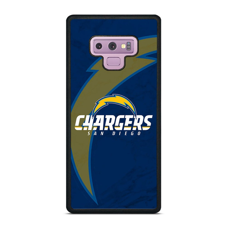 SAN DIEGO CHARGERS MARBLE Samsung Galaxy Note 9 Case Cover