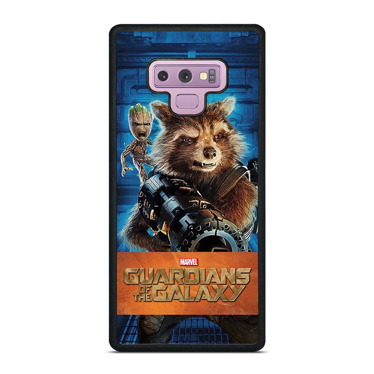 ROCKET RACCOON AND GROOT Samsung Galaxy Note 9 Case Cover