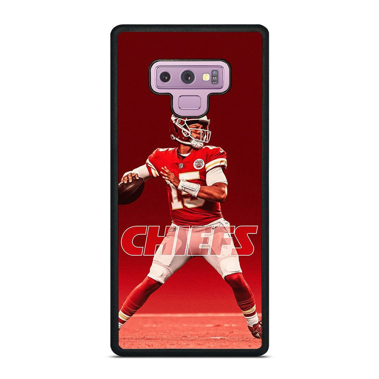 PATRICK MAHOMES KANSAS CITY CHIEFS 15 Samsung Galaxy Note 9 Case Cover