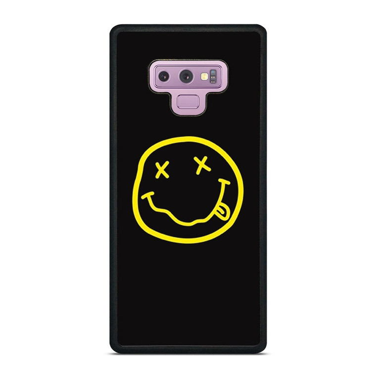 NIRVANA SMILEY FACE Samsung Galaxy Note 9 Case Cover