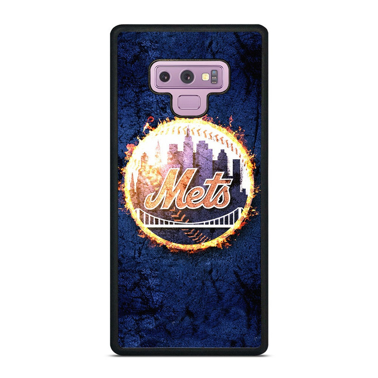 NEW YORK METS MLB Samsung Galaxy Note 9 Case Cover