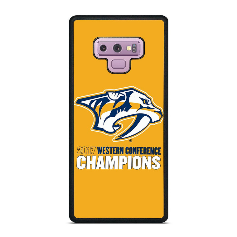 NASHVILLE PREDATORS LOGO 1 Samsung Galaxy Note 9 Case Cover