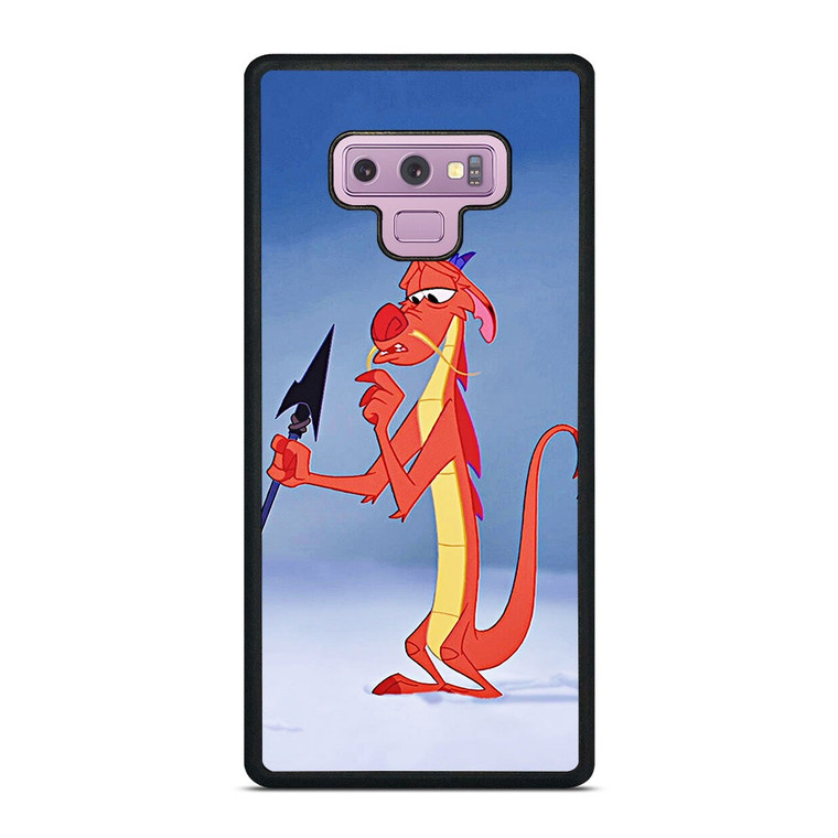 MUSHU DRAGON MULAN DISNEY CARTOON Samsung Galaxy Note 9 Case Cover