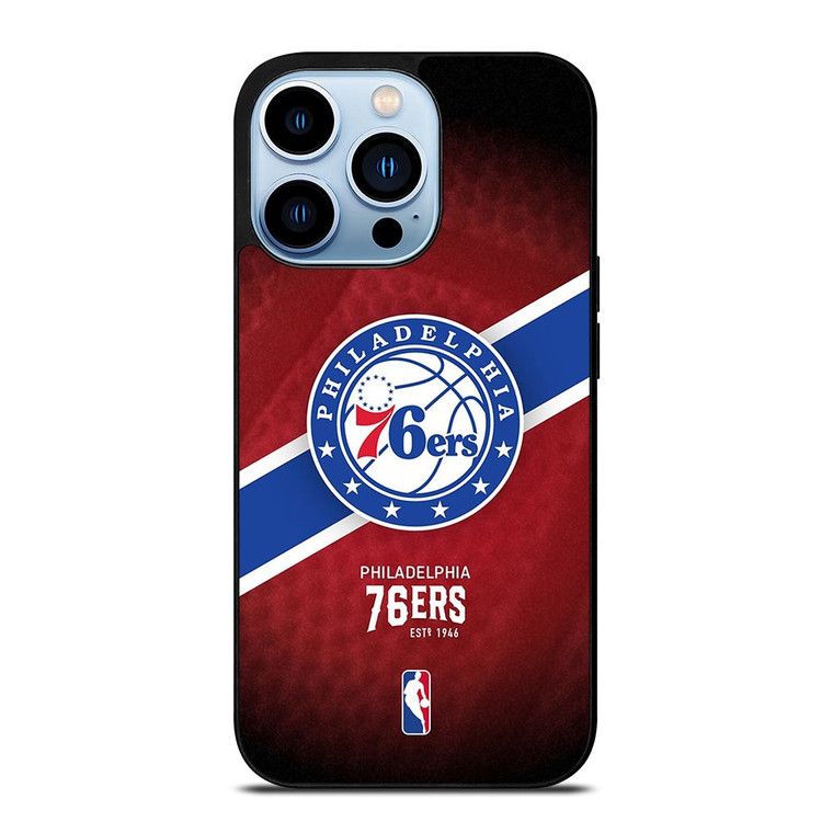 PHILADELPHIA 76ERS NBA TEAM LOGO iPhone 13 Pro Max Case Cover