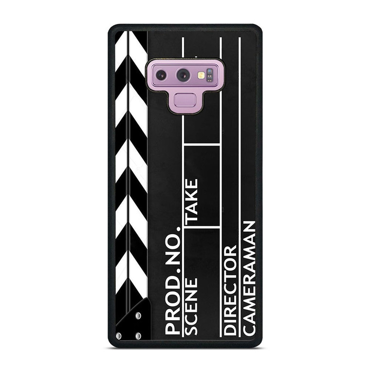 MOVIE CLAPPER BOARD Samsung Galaxy Note 9 Case Cover