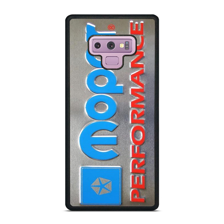 MOPAR PERFORMANCE PLATE Samsung Galaxy Note 9 Case Cover
