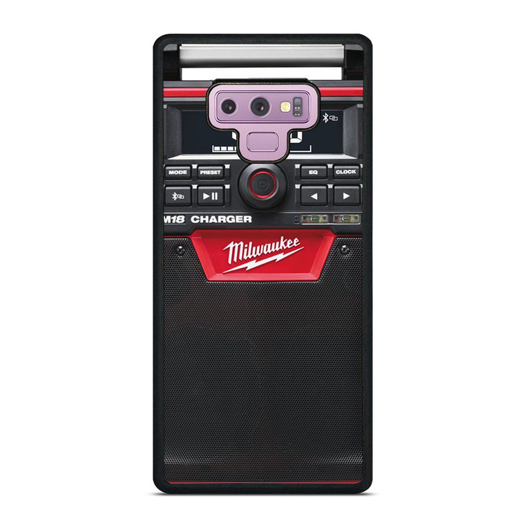 MILWAUKEE JOBSITE RADIO M18 Samsung Galaxy Note 9 Case Cover