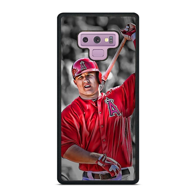 MIKE TROUT BASEBALL LOS ANGELES ANGELS Samsung Galaxy Note 9 Case Cover