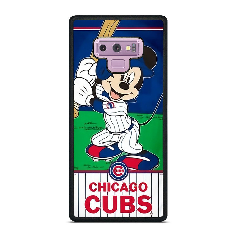 MICKEY MOUSE CHICAGO CUBS Samsung Galaxy Note 9 Case Cover