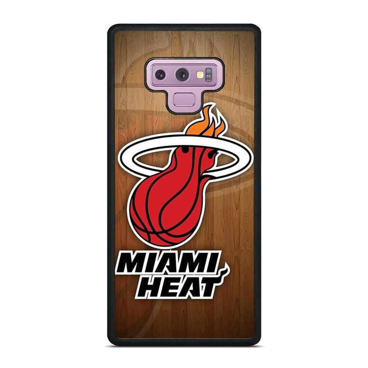 MIAMI HEAT WOODEN LOGO NBA Samsung Galaxy Note 9 Case Cover