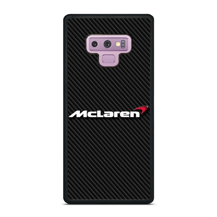 MCLAREN LOGO CARBON Samsung Galaxy Note 9 Case Cover