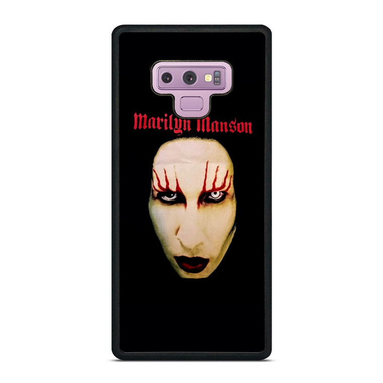 MARILYN MANSON SCARY FACE Samsung Galaxy Note 9 Case Cover