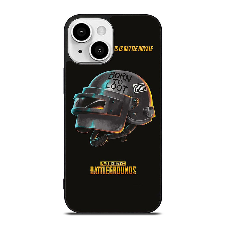 PUBG PLAYERUNKNOWN'S HELMET iPhone 13 Mini Case Cover