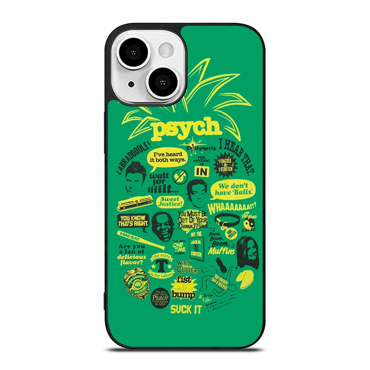 PSYCH LOGO iPhone 13 Mini Case Cover