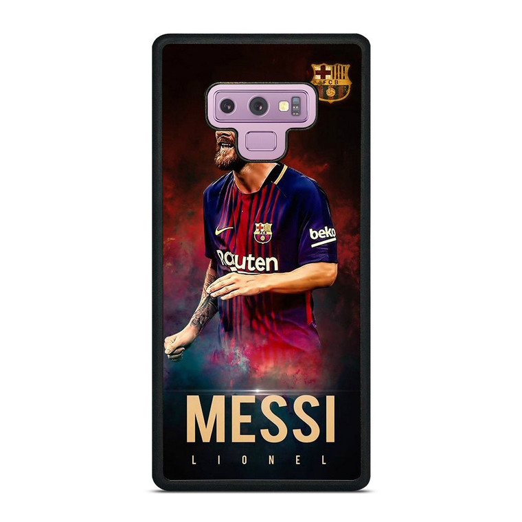LIONEL MESSI BARCELONA FC Samsung Galaxy Note 9 Case Cover