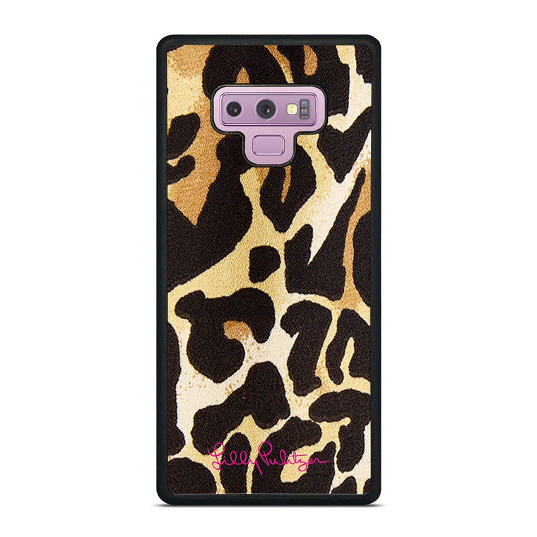 LILLY PULITZER LEOPARD PATTERN Samsung Galaxy Note 9 Case Cover