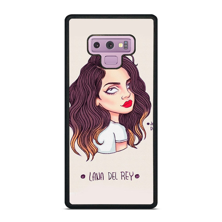 LANA DEL REY CARTOON Samsung Galaxy Note 9 Case Cover