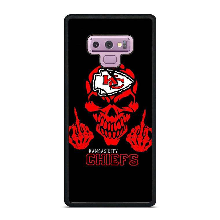 KANSAS CITY CHIEFS SKUL LOGO Samsung Galaxy Note 9 Case Cover
