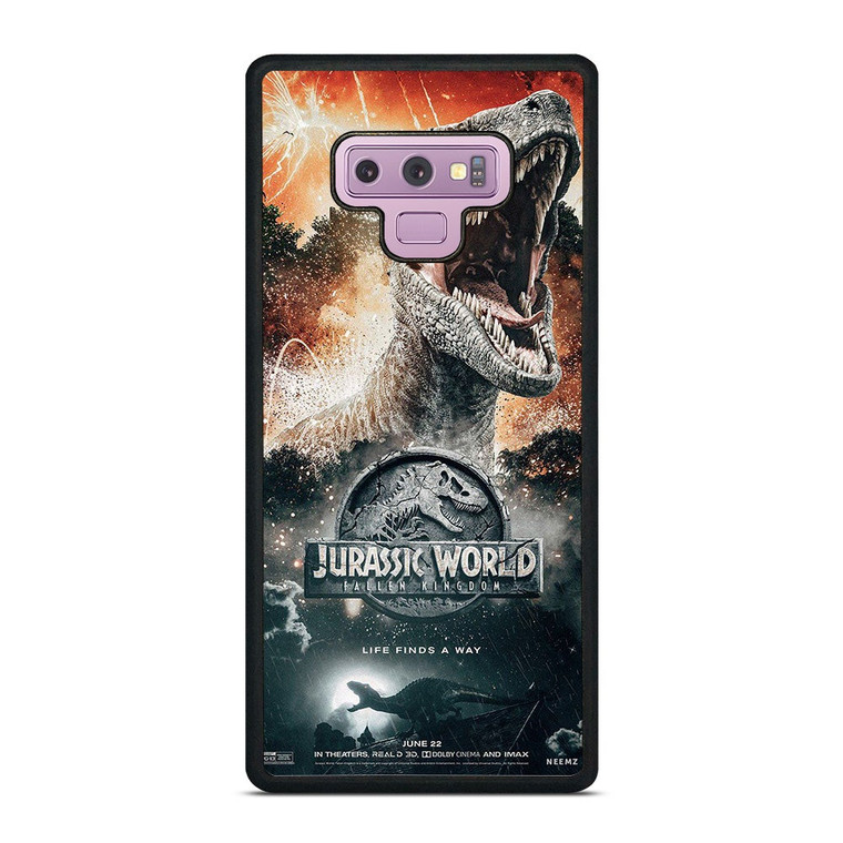 JURASSIC WORLD FALLEN KINGDOM POSTER Samsung Galaxy Note 9 Case Cover