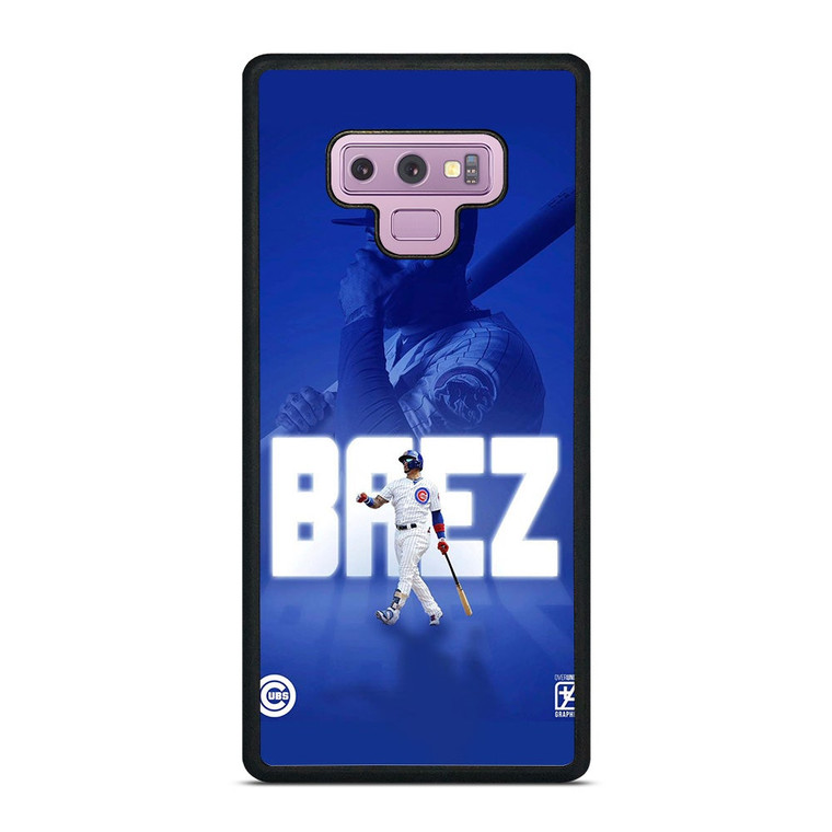 JAVIER BAEZ CHICAGO CUBS BASEBALL Samsung Galaxy Note 9 Case Cover