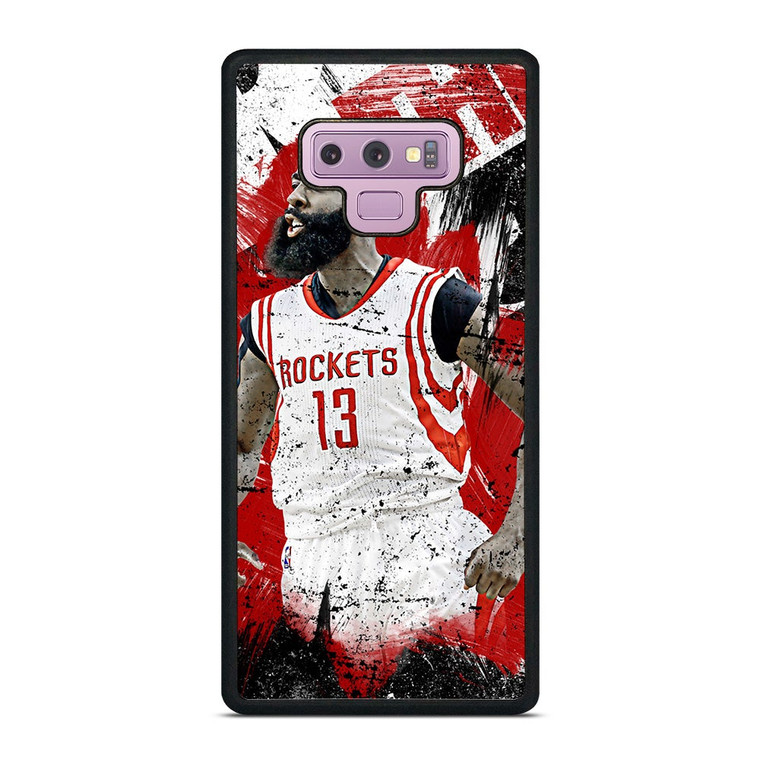 JAMES HARDEN ROCKETS ART Samsung Galaxy Note 9 Case Cover