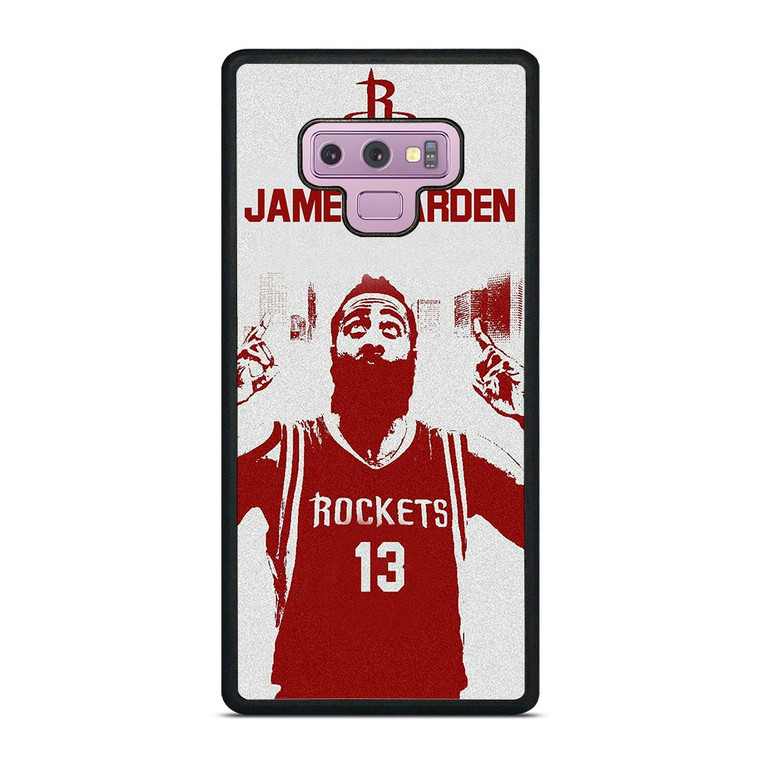 JAMES HARDEN HOUSTON ROCKETS 13 Samsung Galaxy Note 9 Case Cover