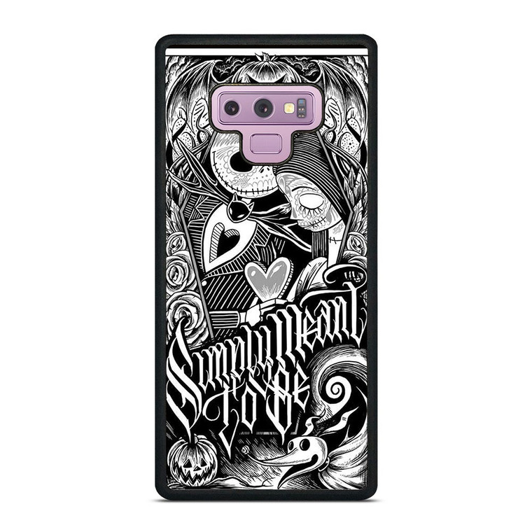 JACK AND SALLY NIGHTMARE BEFORE CHRISTMAS Samsung Galaxy Note 9 Case Cover