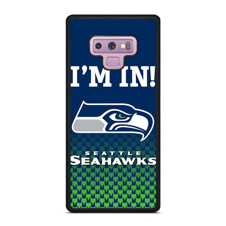 IM IN SEATTLE SEAHAWKS Samsung Galaxy Note 9 Case Cover