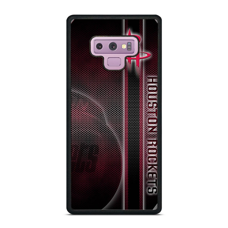 HOUSTON ROCKETS METAL LOGO Samsung Galaxy Note 9 Case Cover