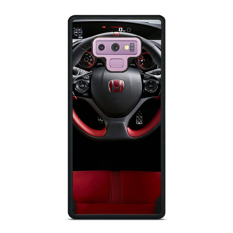 HONDA CIVIC TYPE R STEERING WHEEL Samsung Galaxy Note 9 Case Cover