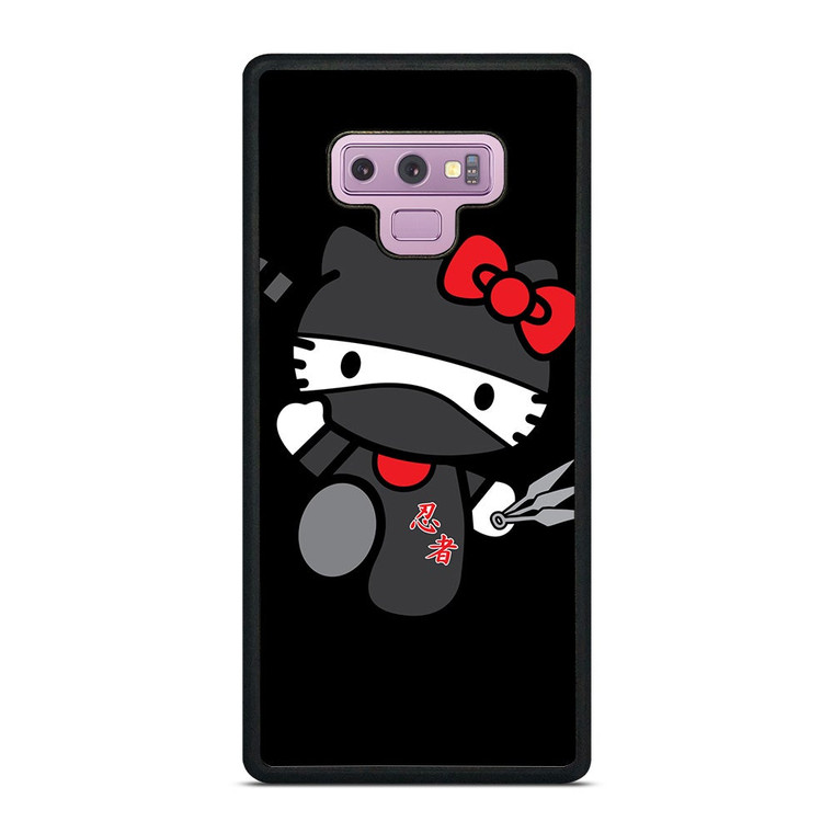 HELLO KITTY NINJA BLACK Samsung Galaxy Note 9 Case Cover