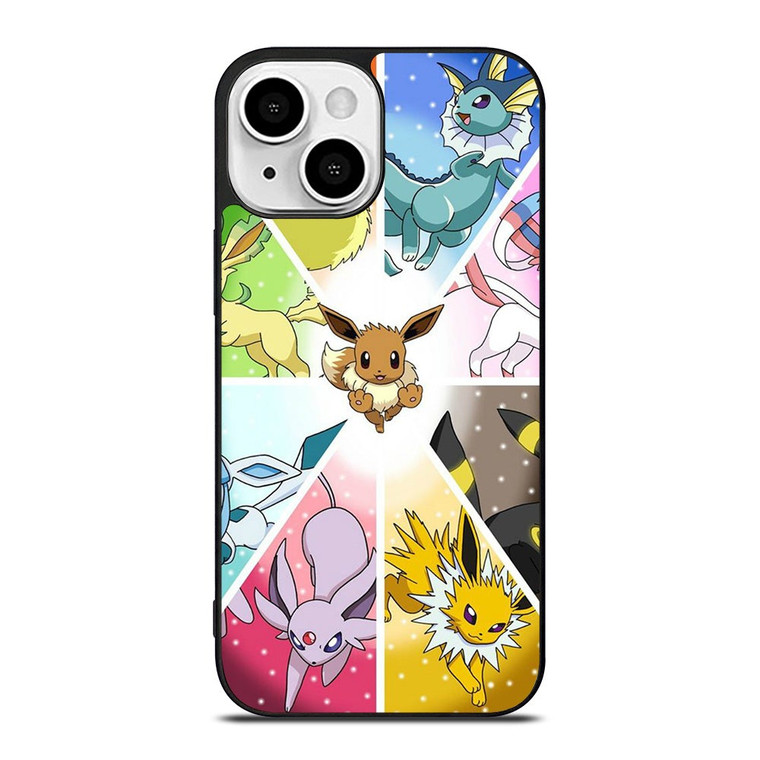 POKEMON ALL EEVEE iPhone 13 Mini Case Cover