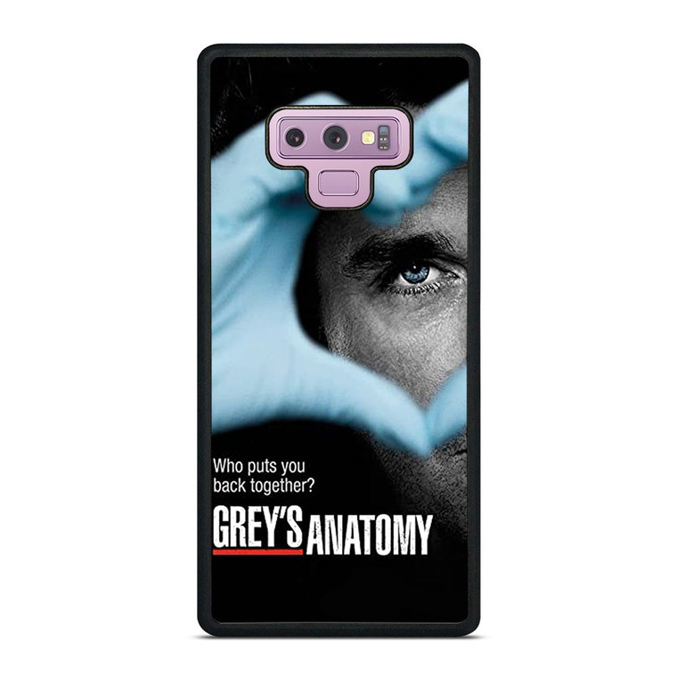 GREY'S ANATOMY POSTER Samsung Galaxy Note 9 Case Cover