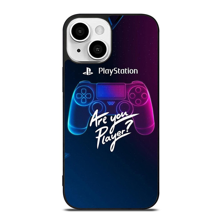 PLAY STATION PS ARE YOU PLAYER iPhone 13 Mini Case Cover