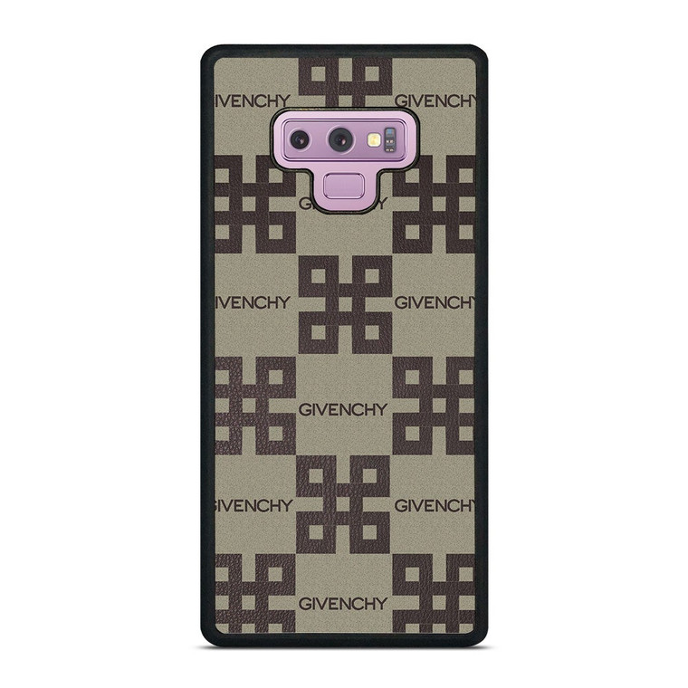 GIVENCHY LOGO COLLAGE LEATHER Samsung Galaxy Note 9 Case Cover