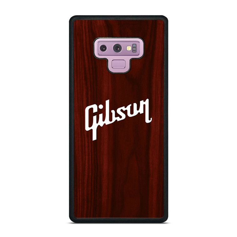 GIBSON GUITAR WOODEN LOGO Samsung Galaxy Note 9 Case Cover