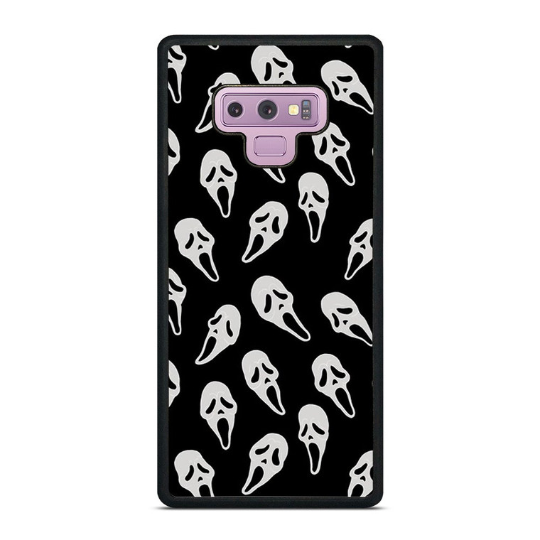 GHOST FACE PATTERN Samsung Galaxy Note 9 Case Cover