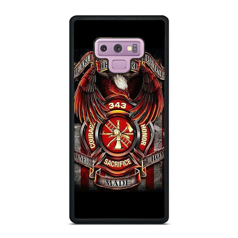 FIREFIGHTER FIREMAN HEROES Samsung Galaxy Note 9 Case Cover