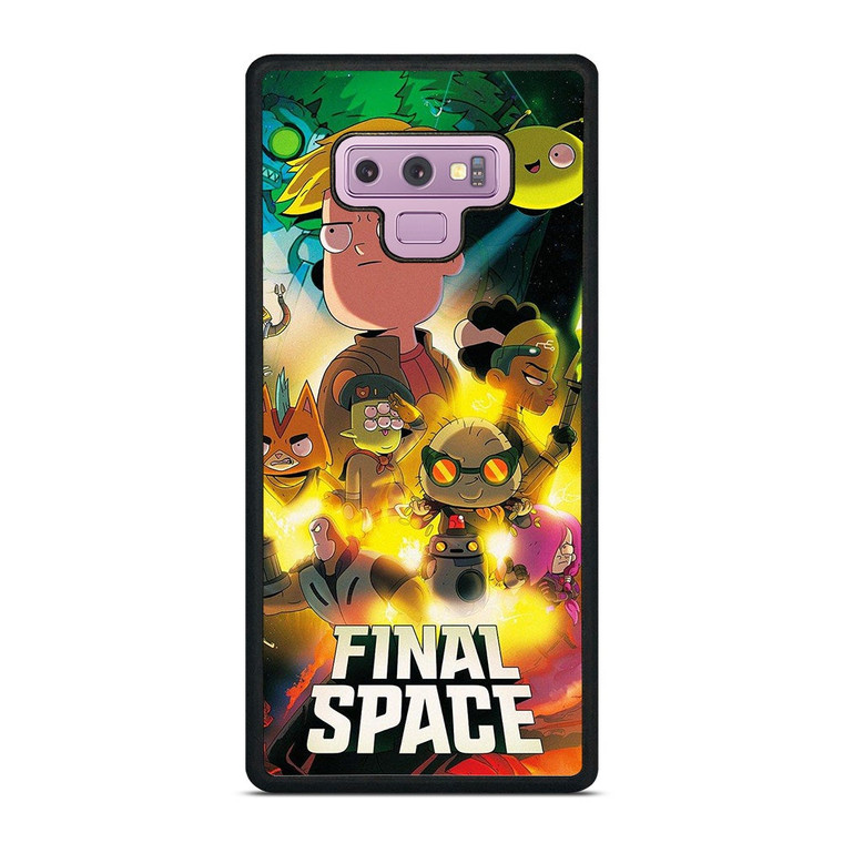 FINAL SPACE CARTOON POSTER Samsung Galaxy Note 9 Case Cover