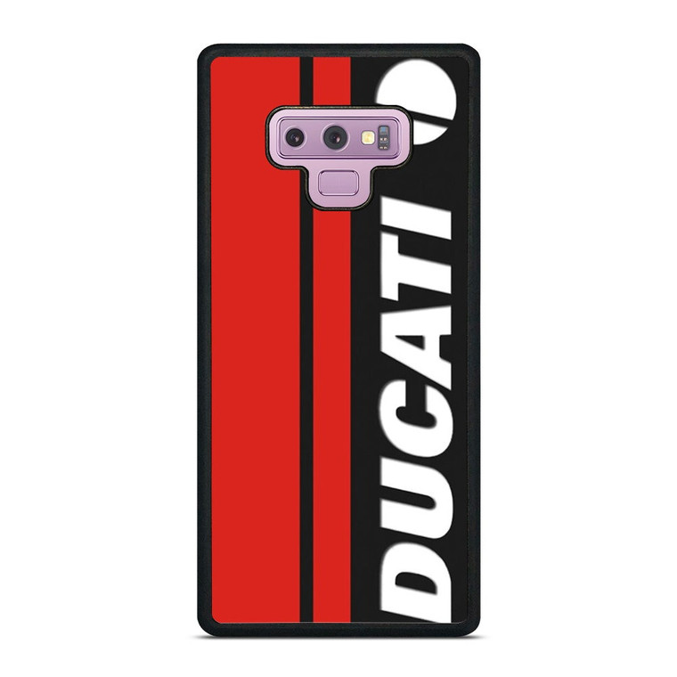 DUCATI MOTOR VERTICAL LOGO Samsung Galaxy Note 9 Case Cover