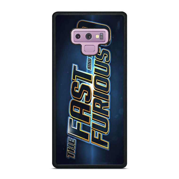 DOM FAST AND FURIOUS 9 LOGO Samsung Galaxy Note 9 Case Cover